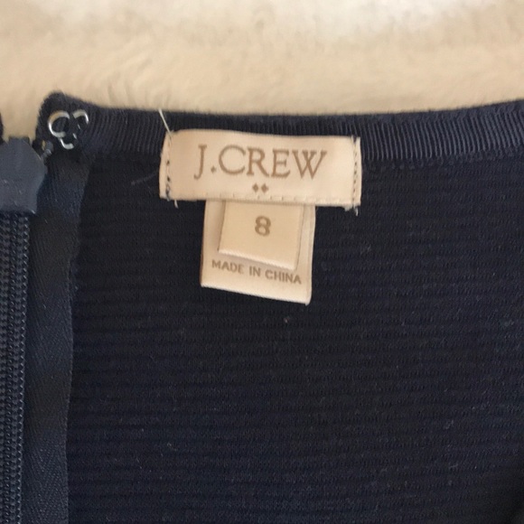 J. Crew navy dress. Size 8. - Picture 4 of 8